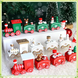 ของตกแต่งพลาสติก ลายรถไฟคริสต์มาส Merry Christmas Noel Natal Navidad สําหรับตกแต่งบ้าน 2023 2024