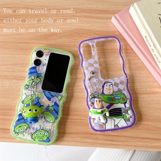 เคสโทรศัพท์มือถือ แบบพับได้ ป้องกันกระแทก ลาย Buzz Lightyear และ Three Eyes แฟชั่นสร้างสรรค์ สําหรับ Oppo Find N2