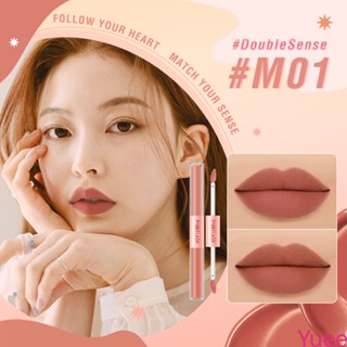 2 In 1 Liquid Matte Velvet Tone น้ำหนักเบา เม็ดสีสูง ติดทนนาน yuee