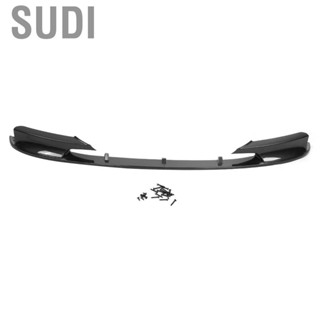 Sudi Front Bumper Lip  ABS Material Carbon Fiber Style Spoiler Splitter for M Performance Fits 3 Series F30 F3