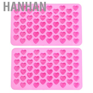 Hanhan Chocolate Mold 55 Holes Ice Cubes Tray Cake For Candles Christmas