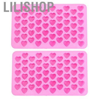 Lilishop Chocolate Mold 55 Holes Ice Cubes Tray Cake For Candles Christmas