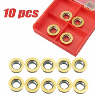 New 10pcs RPMT10T3MO CNC Carbide Inserts Blade Cutter Lathe Turning Tool