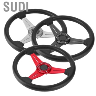 Sudi 14in Steering wheels Racing Car Drifting Wheel Replacement Universal Modified Accessory 350mm