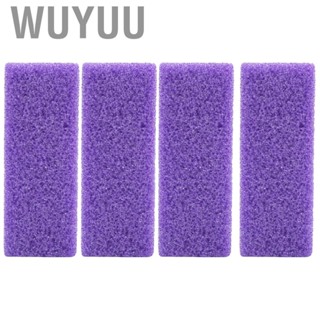 Wuyuu 4pcs Foot Pumice  Rub Dead Hard Skin Stone Cleaning Tool Hbh