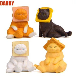 Darby โมเดลฟิกเกอร์เรซิ่น รูปการ์ตูนแมว บอนไซ ของเล่นเสริมการเรียนรู้เด็ก