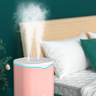 Enjoy Music USB Humidifier Dual Spray Silent Large Mist Fine เครื่องทำความชื้นแบบพกพาพร้อมไฟกลางคืนสำหรับสำนักงานในห้องนอน