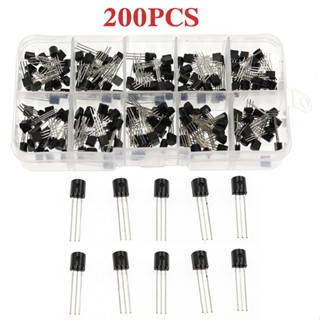 New 200pcs TO-92 Diode BC Series BC327-BC558 Low Power Transistor Assort Kit