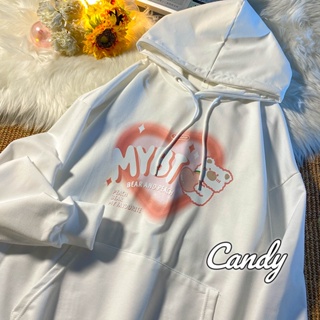 Candy Kids  เสื้อผ้าผู้ญิง แขนยาว เสื้อฮู้ด คลุมหญิง สไตล์เกาหลี แฟชั่น  ทันสมัย Korean Style Trendy fashion A98J38E 36Z230909