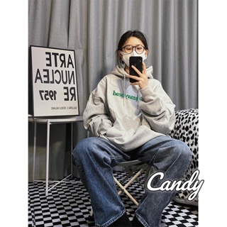 Candy Kids  เสื้อผ้าผู้ญิง แขนยาว เสื้อฮู้ด คลุมหญิง สไตล์เกาหลี แฟชั่น  ทันสมัย ins Beautiful Trendy A98J37M 36Z230909