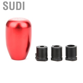 Sudi Shift Stick Gear Shifter  Aluminum 5 Speed Knob Red Auto Car Lever Universal Modified Parts