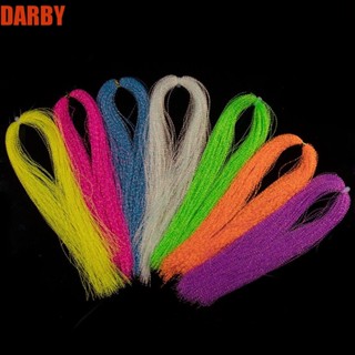 Darby สายเบ็ดตกปลาคริสตัล โฮโลแกรม หลากสี