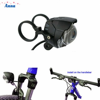 【Anna】Headlamp Handlebar Horn With Bracket Accessory Durable Plastic DC12-80V