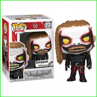 Yb2 FUNKO POP WWE Bray Wyatt โมเดลฟิกเกอร์ The Fiend The Eater of Worlds ของเล่น ของขวัญ สําหรับเด็ก BY2