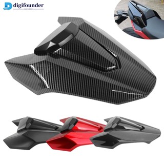 Digifounder ผ้าคลุมเบาะหลังรถจักรยานยนต์ พร้อมแผ่นยาง สําหรับ HONDA CBR650R CB650R 2019-2020 H6L7