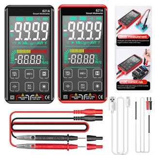 New Digital Multimeter 9999 Counts Auto Range Rechargeable NCV Voltmeter Ammeter