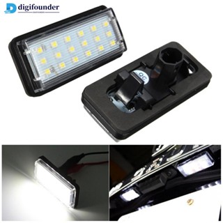 Digifounder หลอดไฟ LED ติดป้ายทะเบียนรถยนต์ สําหรับ Toyota Land Cruiser 120 Land Cruiser 200 Prado 200 N6Z9 2 ชิ้น