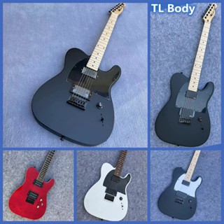 Fender Telecaster ปิ๊กอัพฮัมบัคเกอร์กีตาร์ไฟฟ้า 2 ตัว สีดํา คอเมเปิ้ล