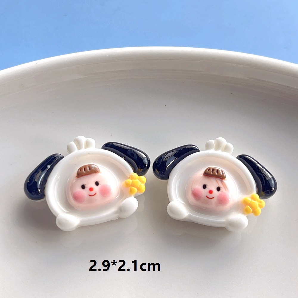 [4 #] Jibbitz Crocs ใหม่ แผ่นกาวเรซิ่น ลายการ์ตูน หลายหน้า แฮนด์เมด DIY อุปกรณ์เสริม สําหรับติดตกแต่งรองเท้า SC
