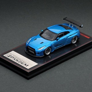 ignition 1: 64 Nissan GTR R35 รูปจรวด กระต่าย  ของเล่นสําหรับเด็กผู้ชาย โมเดลรถยนต์