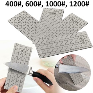 New 4pcs Diamond Sharpener Sharpening Stone Grindstone Whetstone Kitchen Tools