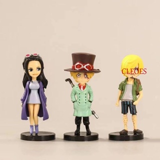 Cleoes โมเดลฟิกเกอร์ Luffy Action Figure Moldel ของเล่นสําหรับเด็ก