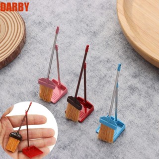 Darby ครัว บ้านตุ๊กตา การศึกษาปฐมวัย ของเล่นแบบโต้ตอบ ขยะ พลั่ว โมเดล ของเล่นจําลอง ไม้กวาด เด็ก เฟอร์นิเจอร์ ของเล่น มินิ ครัว เฟอร์นิเจอร์