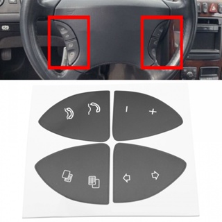 ⚡NEW 9⚡High Quality Button Repair Stickers for Benz W220 S430 S500 CL500 Steering Wheel