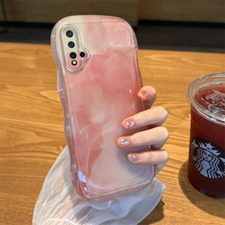 เคสโทรศัพท์มือถือ แบบนิ่ม ไล่โทนสี สําหรับ Huawei nova5pro nova6 nova4