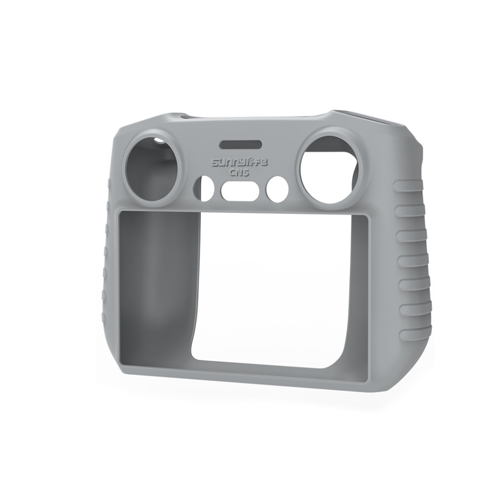 เหมาะสําหรับ DJI FLIP/AIR 3S/Mini4 Pro RC 2 ฝาครอบซิลิโคนรีโมทคอนโทรล AIR 3 RC 2 เคสป้องกันการตกและรอยขีดข่วนพร้อมโล่ไฟ