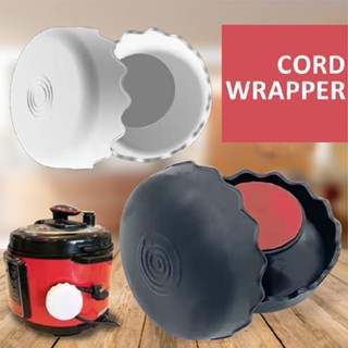 New 1pc Cord Wrapper Kitchen Winder Soft Cord Storage Fixed Hide Cord Organizer