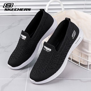 Skechers_ รองเท้าผ้าใบลําลอง ข้อสั้น กันลื่น น้ําหนักเบา สําหรับสตรี ไซซ์ 35-41