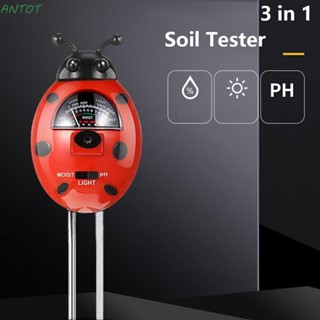 Antot เครื่องทดสอบความชื้นในดิน อเนกประสงค์ 3 In1