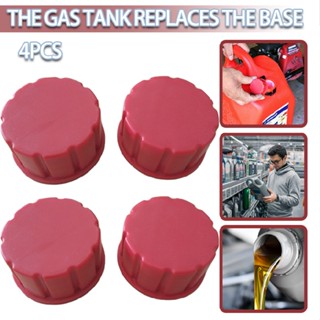 New 4pcs Gas Can Replacement Solid Base Caps Coarse Thread