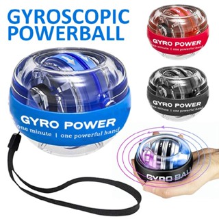 New LED Wrist Ball Gyroscopic Powerball Autostart Range Gyro Power Fitness