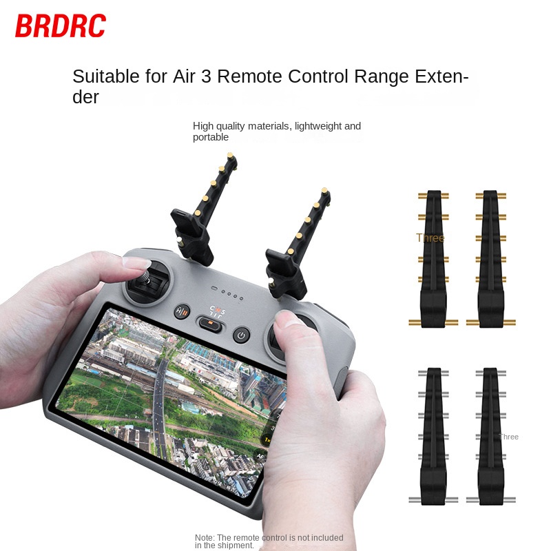 เหมาะสําหรับ Dji Air 3S/Air 3/Mini 4 pro/Mini1/Mini SE รีโมทคอนโทรลขยายสัญญาณ RC 2 Yagi เสาอากาศสัญญาณ Enhancer