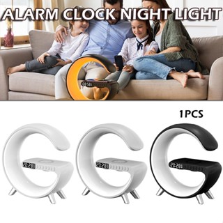 New Multifunctional Wireless Charger Speaker RGB Light Alarm Clock Night Light