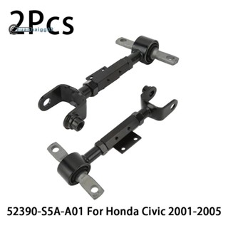 แขนควบคุมด้านหลังรถยนต์ โลหะ ปรับได้ สําหรับ Honda Civic 2001-2005 52390-S5A-A01 2 ชิ้น