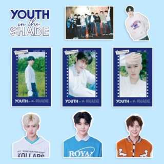 Zerobaseone ZB1 อัลบั้มรูป YOUTH IN THE SHADE 100 ชิ้น ต่อชุด สําหรับตกแต่งแล็ปท็อป กระเป๋าเดินทาง DIY