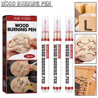 New 3pcs Wood-burning Pen Scorch Marker DIY Safe Chemical Wood Burning Tool