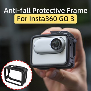 Sunnylife กรอบป้องกันกล้อง ป้องกันการชน ปลดเร็ว อุปกรณ์เสริม สําหรับ Insta360 GO 3