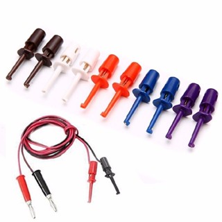 10-piece test clamp multimeter test tips clamp tip measuring device clamp test