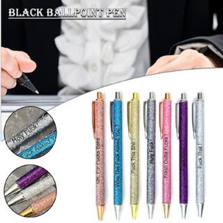 New 7pcs Daily Pens Fun Pen Ballpoint Pen Set Office Stationery Gift