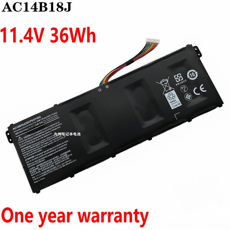 Brand AC14B18J แบตเตอรี่ For Acer Aspire E11 ES1-311 R3-131T ES1-511 E3-112-C4CS MS2394 EX2519 N15W4