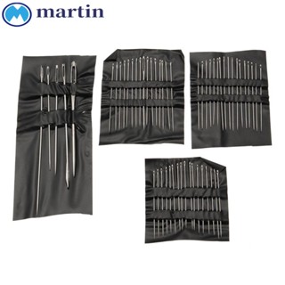 Martin เข็มเย็บผ้า สเตนเลส แฮนด์เมด ขนาดใหญ่ 55 ชิ้น ต่อชุด DIY