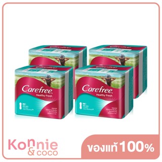 [แพ็คสี่] Carefree แผ่นอนามัย Healthy Fresh Regular [40pcs x 4pack] แผ่นอนามัยแบบโปร่งสบาย.