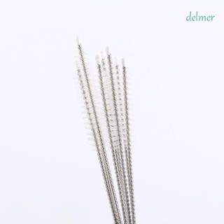 Delmer แปรงไนล่อน ทําความสะอาดหลอด 10 ชิ้น