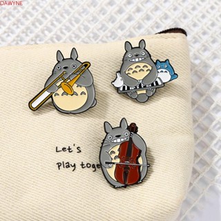 Dwayne เข็มกลัด ลายการ์ตูน Totoro Orchestra เหมาะกับของขวัญ สําหรับตกแต่งเสื้อผ้า