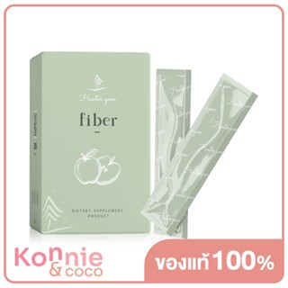 Hunter Geen Fiber [15g x 5 Sachets] ผลิตภัณฑ์เสริมอาหารไฟเบอร์แบบผงชงดื่ม.