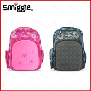 Yb1 Smiggle กระเป๋าเป้สะพายหลัง กระเป๋านักเรียน อเนกประสงค์ ระบายอากาศ ความจุขนาดใหญ่ แฟชั่น สําหรับนักเรียนหญิง BY1